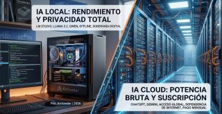 IA Local vs Cloud